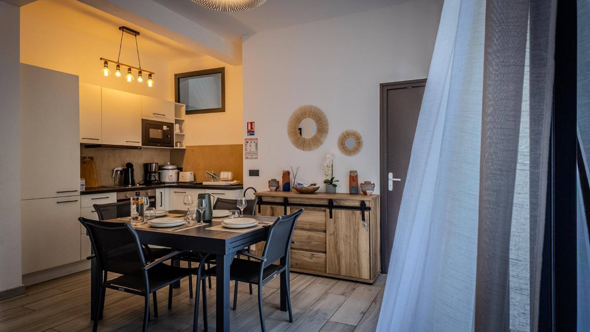 Les 3 Sables, Coco Apartment L'Etang-Sale Exterior photo